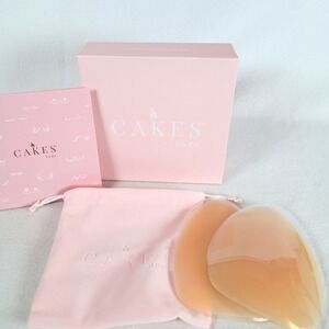CAKES body Womens Nipple Covers Grippy Triangle 24-MGS-101-HN-OSA Size OS Honey